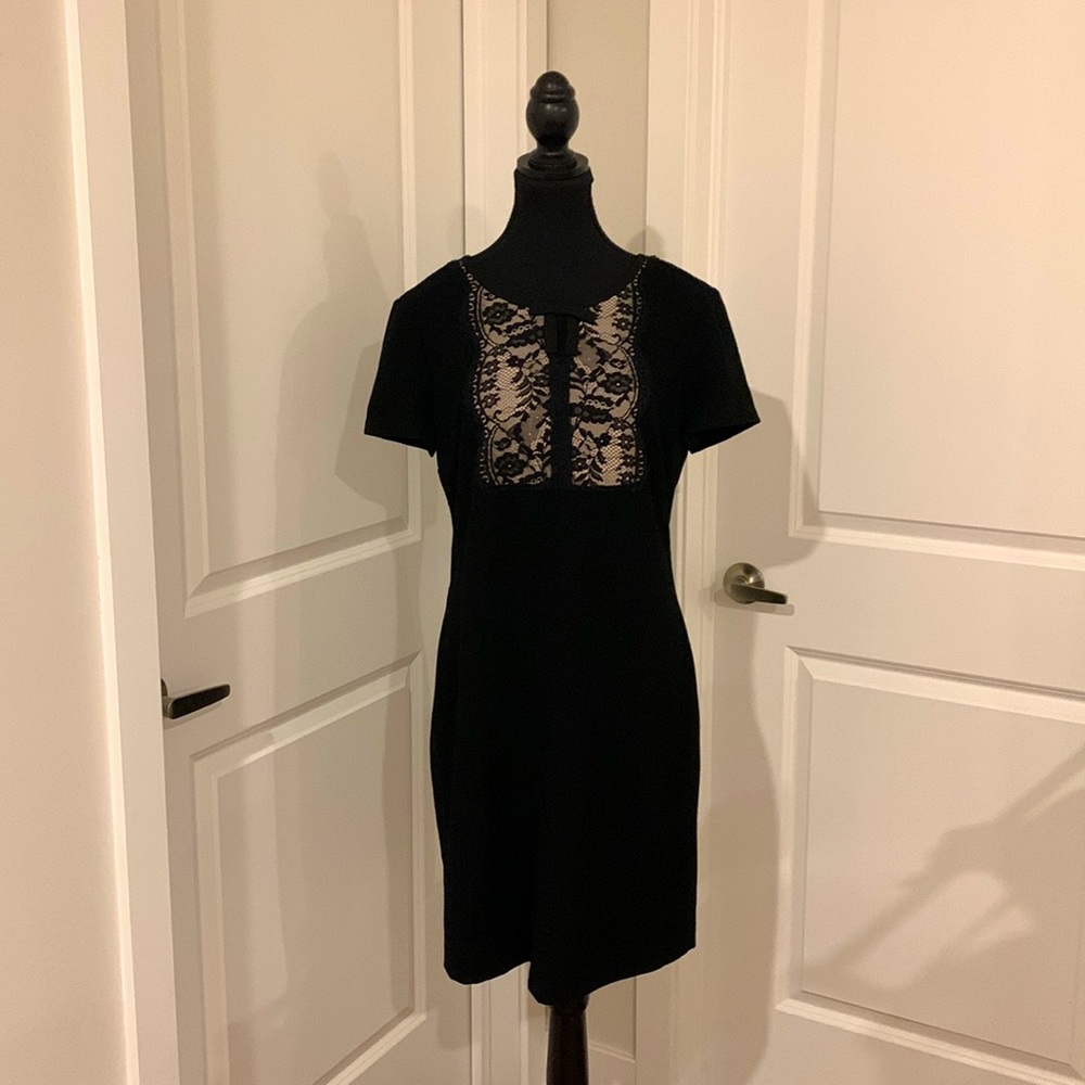 Karl Lagerfeld Lace front dress NWT